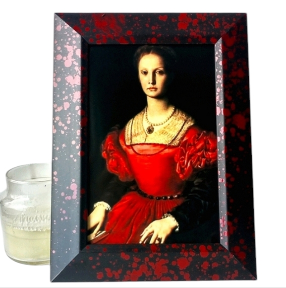 Serial Killer Elizabeth Bathory Gothic Oddity Queen Horror Bloody Gore Framed - Picture 1 of 8